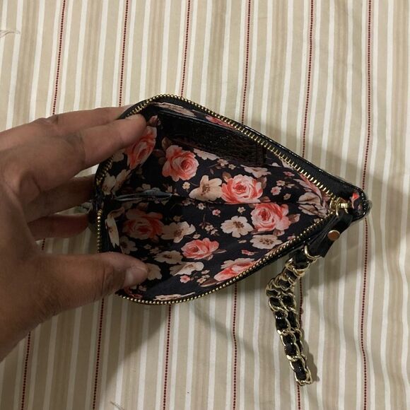 Anne Klein Patent Leather Wristlet - Picture 4 of 6